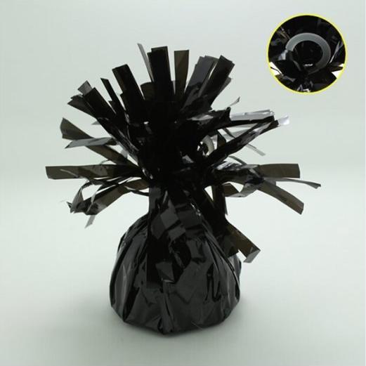 Globos Folienballongewicht Schwarz, 170 Gramm