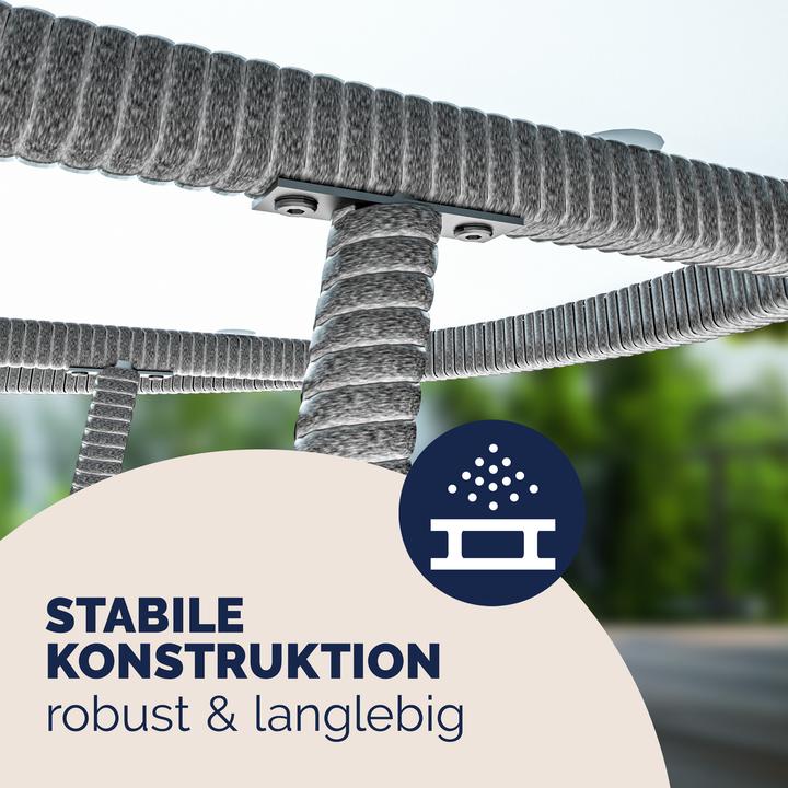 Produktbild Casaria Polyrattan Balkontisch (60 cm)