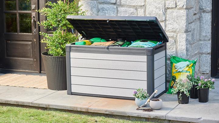 Produktbild Keter Denali DuoTechDeck Gartenbox 380L