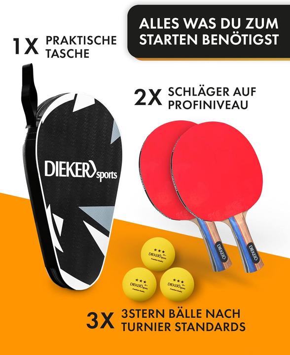 Immagine prodotto Dieker Sports Tischtennis-Set