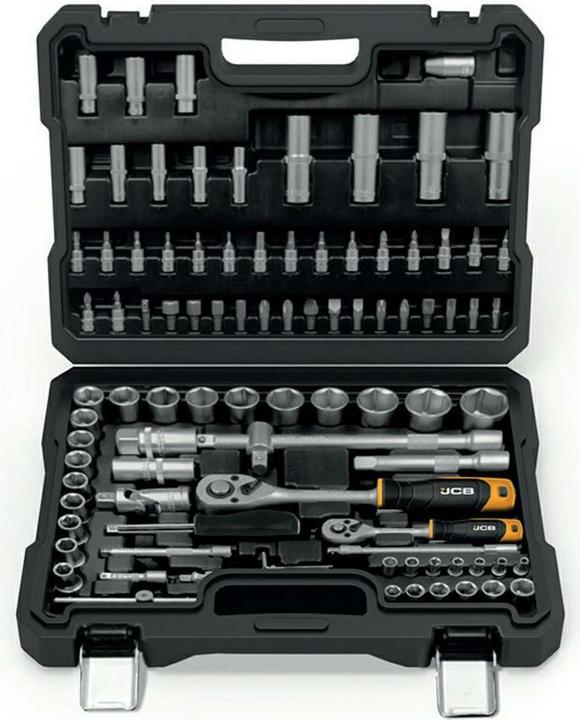 Produktbild GCS JCB ZESTAW KLUCZY 94el. 1/2" 1/4" (94 Funktionen)