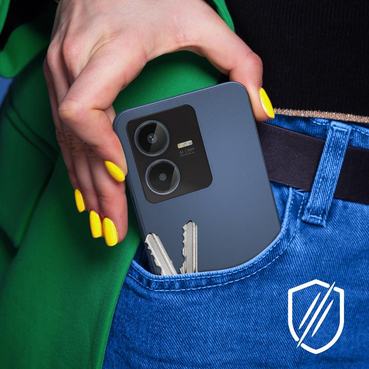 Actual product image 3MK Camera protection glass, camera glass (1 Piece, Vivo Y3)