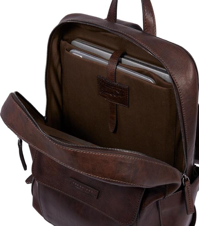 Actual product image The Bridge Alberto Wild - Rucksack 14" Leder