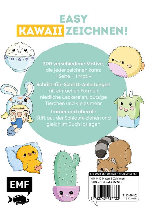Produktbild 300 Motive zeichnen - Kawaii
