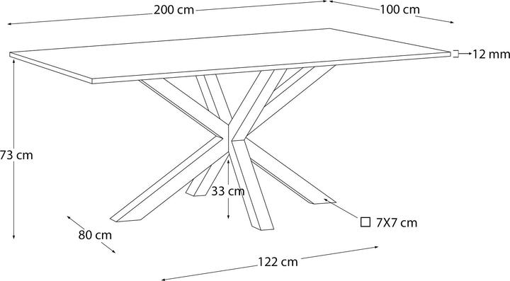 Immagine prodotto Kave Home Arya (100 x 200 x 75 cm)