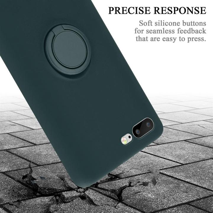 Produktbild Cadorabo TPU Liquid Ring Silicone Case Hülle (Apple iPhone 7 Plus, Apple iPhone 7s Plus)