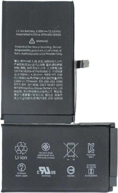 Actual product image Ferryxpress Replacement Battery Battery for iPhone XS Max Original