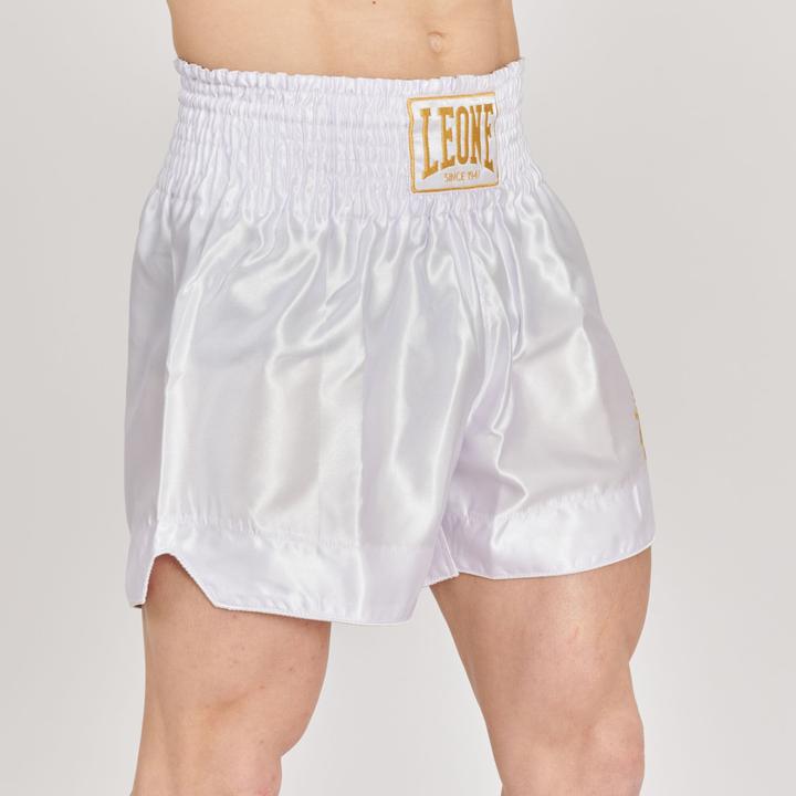 Immagine prodotto Leone Pantaloni Basic Kickboxing AB970 Bianco (L)