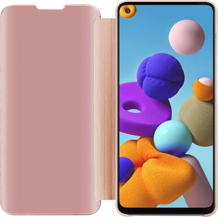 Actual product image Cadorabo Book Smart View Mirror Cover (Samsung Galaxy A21s)