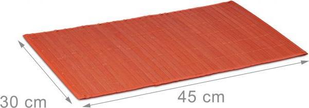 Immagine prodotto Relaxdays Set da 6 tovagliette (6 pz., 45 x 30 x 0,3 cm)