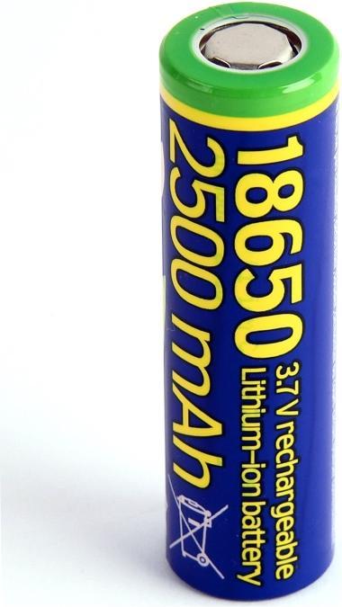 Immagine prodotto Gembird Accumulatore litowo-jonowy tipo 18650 10C 2500mAh (1 pz., 18650, 2500 mAh)