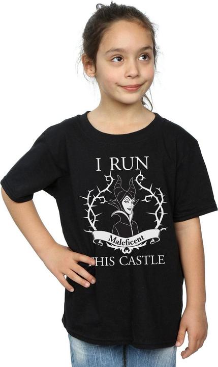 Immagine prodotto Maleficent I Run This Castle Maglietta Ragazze (152, 158)