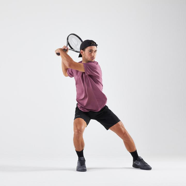 Produktbild Artengo Herren Tennisshorts atmungsaktiv - Dry+ schwarz Gaël Monfils (S)