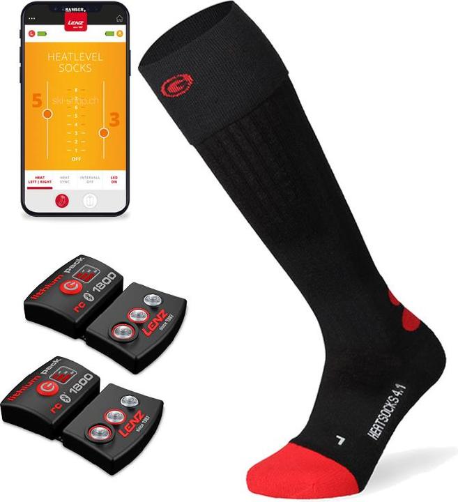 Lenz Heat Sock 4.1 Toe Cap + RCB 2000 Set (35 - 38)
