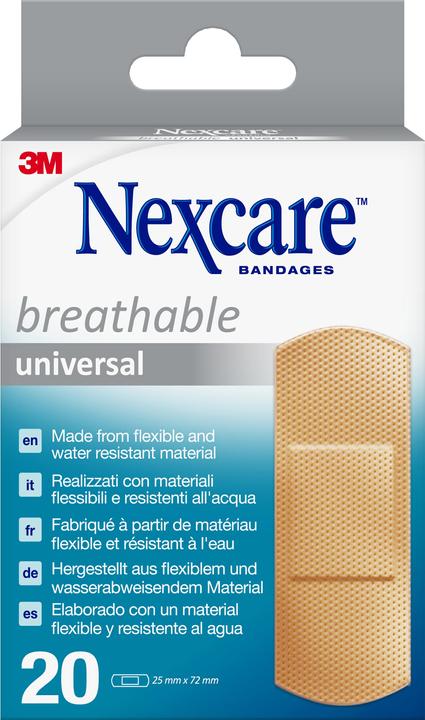 Image du produit Nexcare Panneaux universels respirants (20 x)