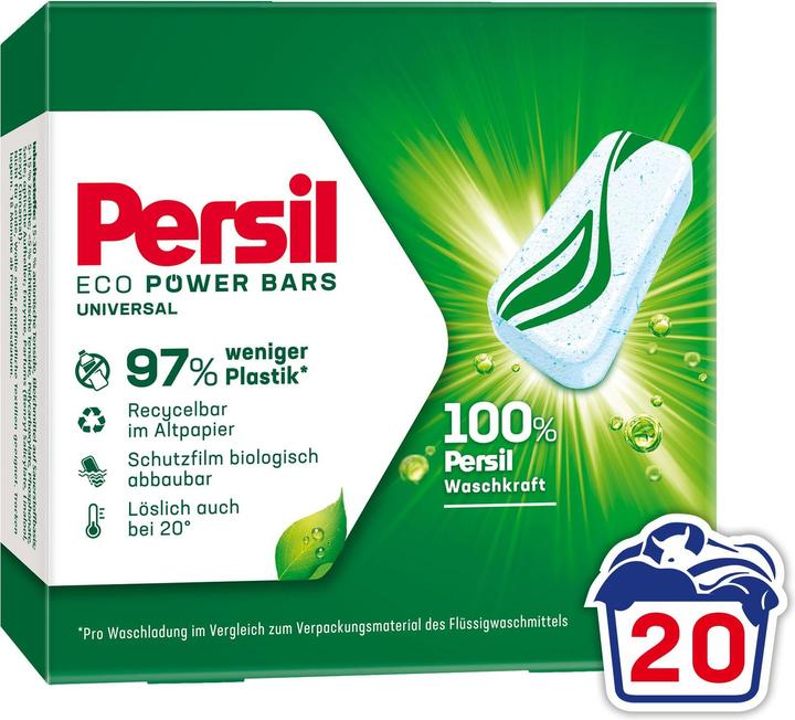 Produktbild Persil Eco Power Bars (20 Waschgänge, Tabs)