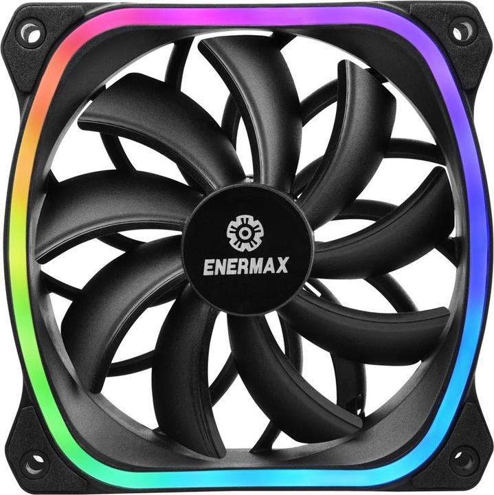 Actual product image Enermax Case fan SquARGB 3-pack (120 mm, 3 x)