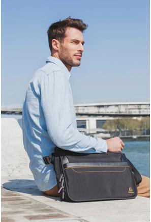 Actual product image Exacompta Sac messenger ordinateur Exactive (14) - Noir (14", Universal)