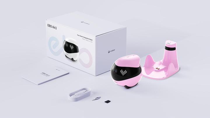 Image du produit Enabot EBO-AIR 2 - Robin Pink (2304 x 1296 Pixels)