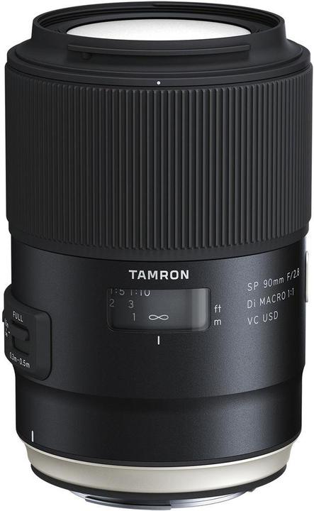 Immagine prodotto Tamron SP 90mm f/2.8 Di MACRO 1:1 VC USD, Canon EF (Canon EF, Canon EF-S, Full-frame)