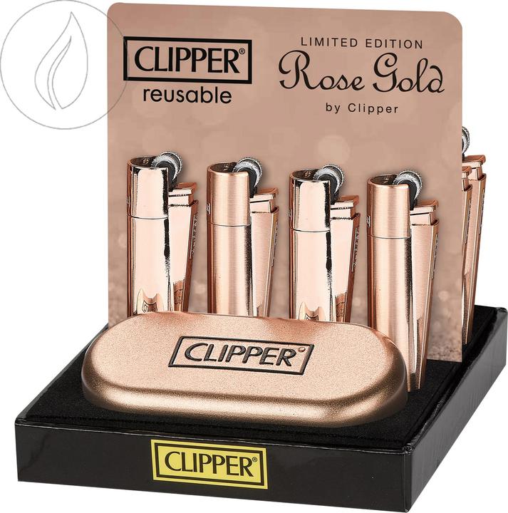 Image du produit Clipper Métal Rose Or - Assort