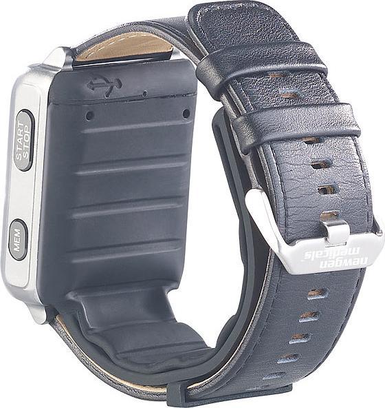 Actual product image Newgen medicals Blood Pressure Wrist Watch with Pump, E-Ink Display, Bluetooth & App