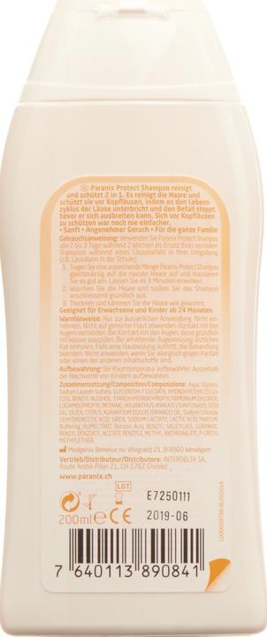 Produktbild Paranix Protect Shampoo (200 ml, Flüssiges Shampoo)