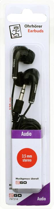 Image du produit 2GO 797314 Casque et écouteurs filaires intra-auriculaires Appels/Musique Noir (Filaire)