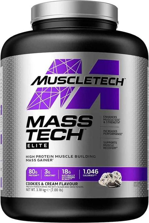 Actual product image Muscle Tech Mass Tech (Cookies & Cream, 1 pcs., 3200 g)