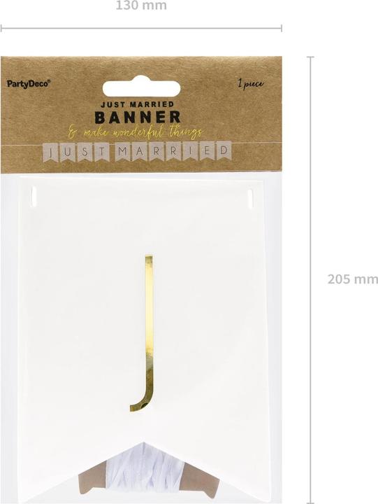 Image du produit Partydeco Just Married