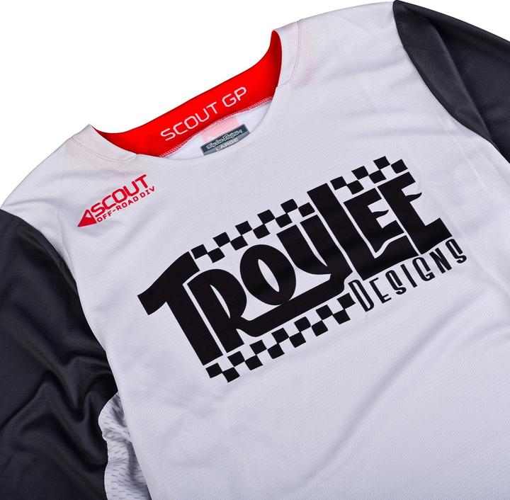 Produktbild Troy Lee Designs Scout GP Jersey, Big Lee, charcoal/fog, S (S)