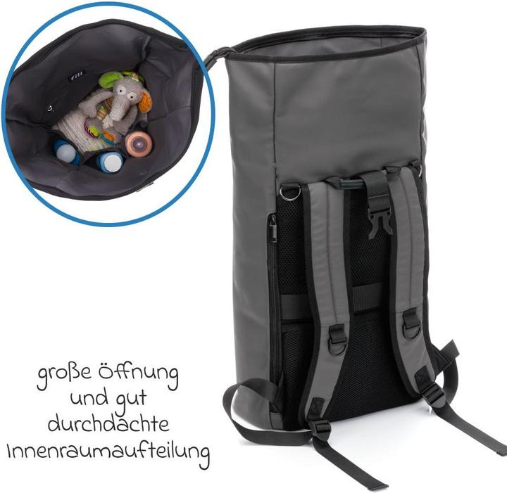 Actual product image Fillikid Oslo changing rucksack