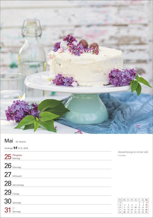 Actual product image Harenberg Küchenkalender Wochenplaner 2026 - 53 inspirierende Fotografien (German)