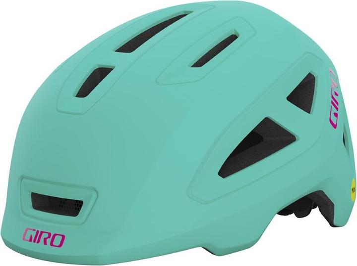 Matte Screaming Teal, bright pink