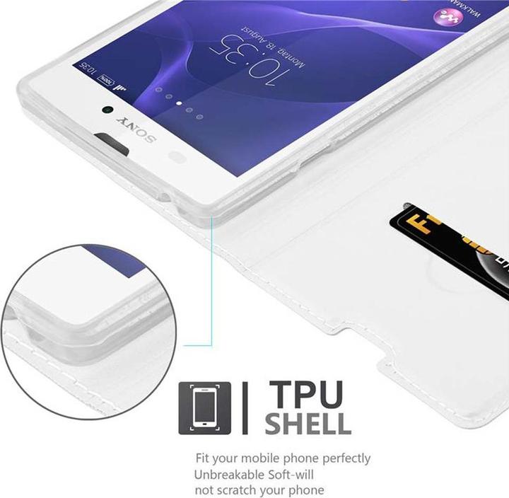 Produktbild Cadorabo Book Classy Style Cover (Sony Xperia T3)