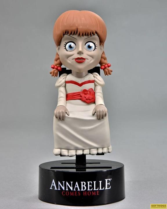 Actual product image Neca The Conjuring Universe Body Knocker Bobble Figure Annabelle 16 cm