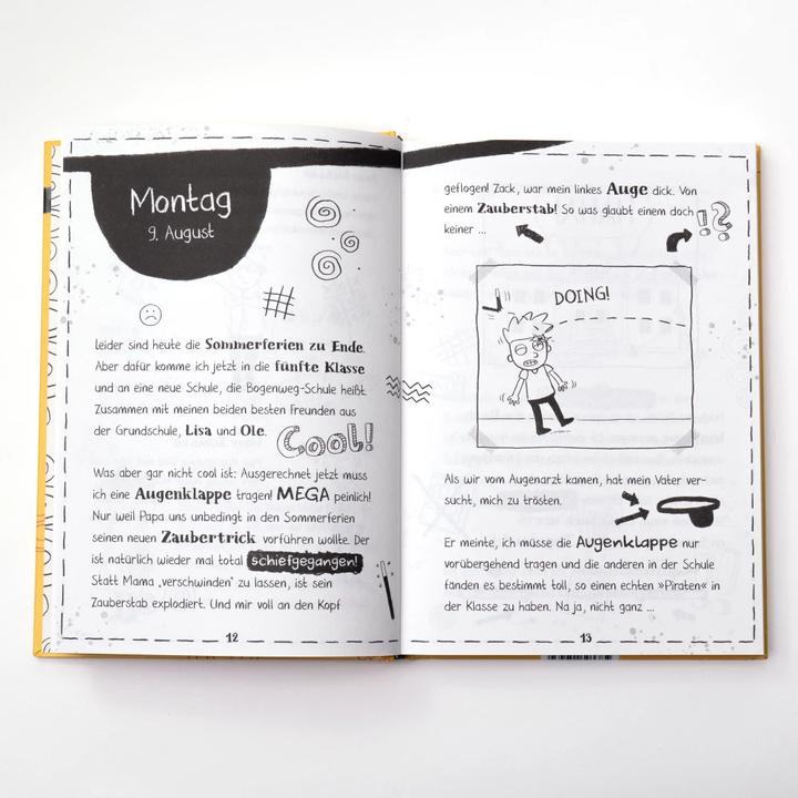 Actual product image Jimmy Fox. Magischer Volltreffer (leider voll aufs Auge) - Ein Comic-Roman (German, Nico Sternbaum, 2022)