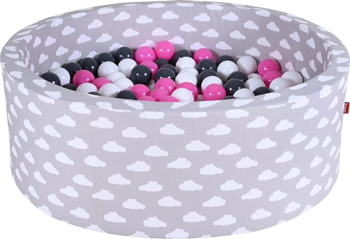 Grey, Pink, White