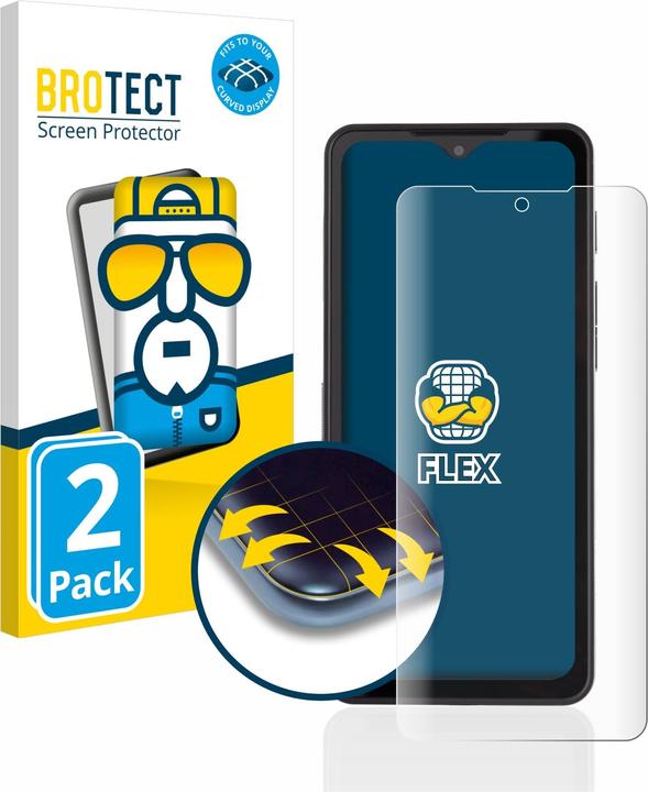 Produktbild BROTECT Full-Cover Displayschutz (2 Stück, Cat S75)