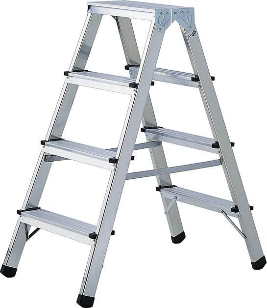 Produktbild Brennenstuhl Alu-Bockleiter 1402040 (Stehleiter, 80 cm)
