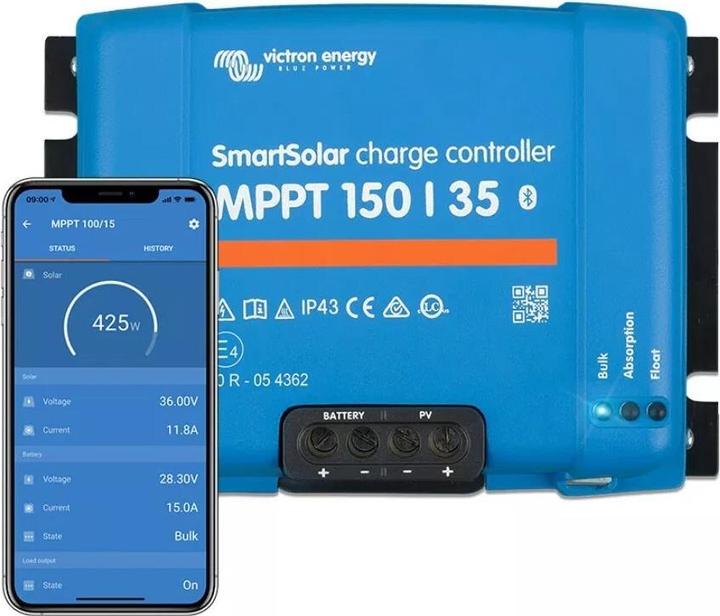 Image du produit Victron Energy Contrôleur de charge SmartSolar MPPT 150/35