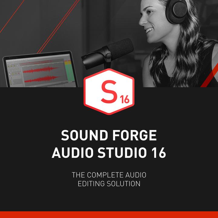 Immagine prodotto Magix SOUND FORGE Audio Studio 16 Codice da scaricare (1 Utente, 1 Dispositivi/Utenti, Senza limiti)