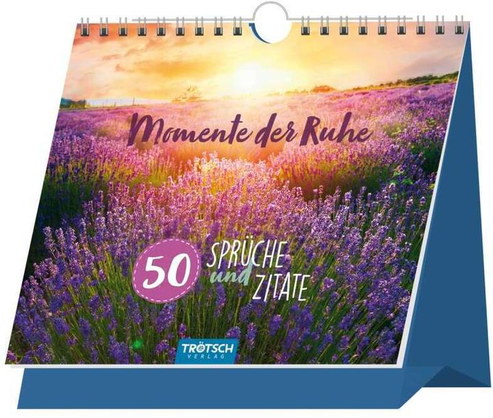 Image du produit Tischaufsteller Sprüche und Zitate zum Aufstellen Ruhe und Entspannung (Allemand, Trötsch Verlag GmbH & Co. KG (Éditions Trötsch), 2021)
