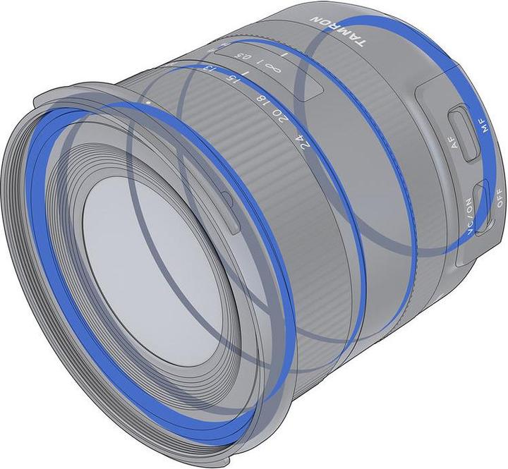 Actual product image Tamron 10-24mm f/3.5-4.5 Di II VC HLD, Canon EF-S (Canon EF, APS-C / DX)