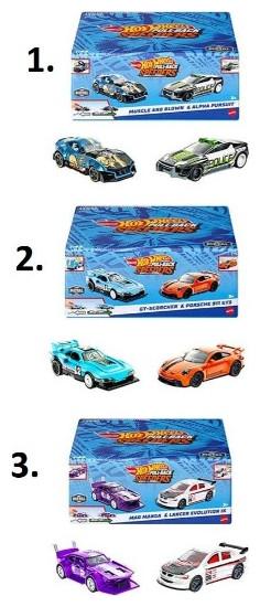 Produktbild Hot Wheels Pull-Backs 2-Pack