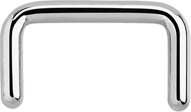 Image du produit Star Piercing Anneau de septum U argent (sans laiton, Acier chirurgical 316L)