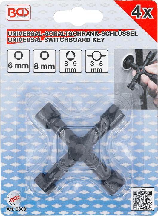Produktbild BGS Universal-Schaltschrank-Schlüssel
