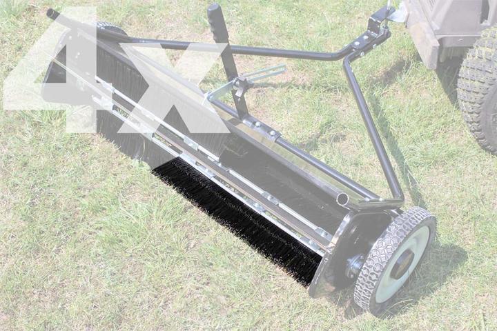 Produktbild Wiltec 4x Ersatzbürste 62cm für Rasenkehrmaschine 118cm Aufsitzmäher Laubsammler (Kehrmaschine, Gartenmaschinen Ersatzteile)