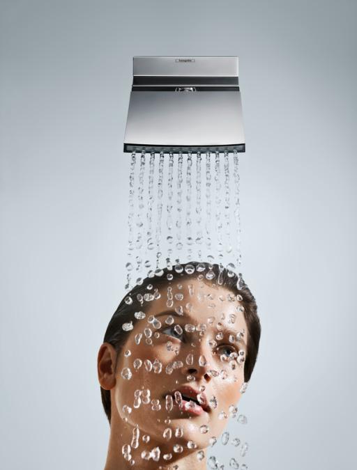 Actual product image hansgrohe Head Br RAINDANCE RAINFALL 150 1jet STREA DN 15 chrome (1 Beam types, 18 l/min)