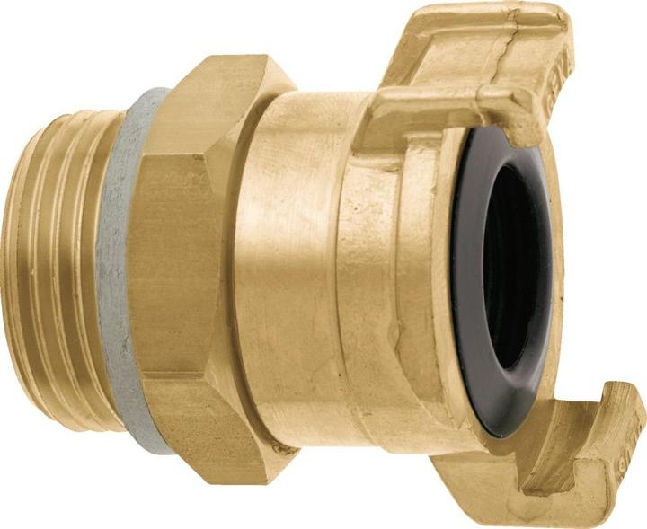Productafbeelding Karasto Schroefdraadstuk GEKA plus 2000 messing buitendraad G 1/2 ″ draaibaar
